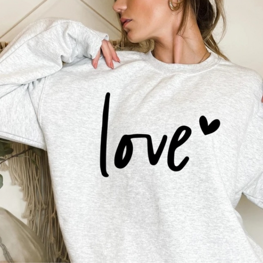 Love w/ Heart Design