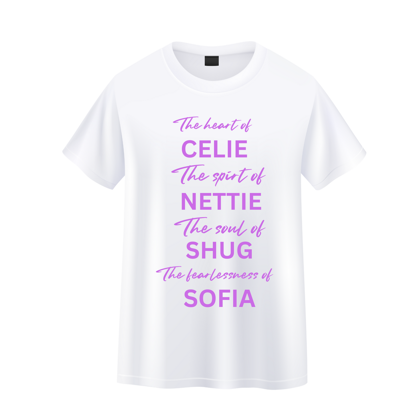 The Heart Of Celie, The Spirt Of Nettie, The Soul Of Shug And The Fearlessness Of Sofia