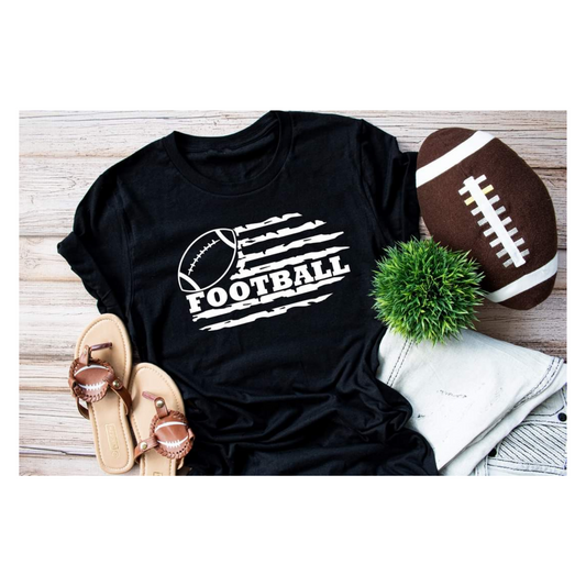 Football W/ Flag