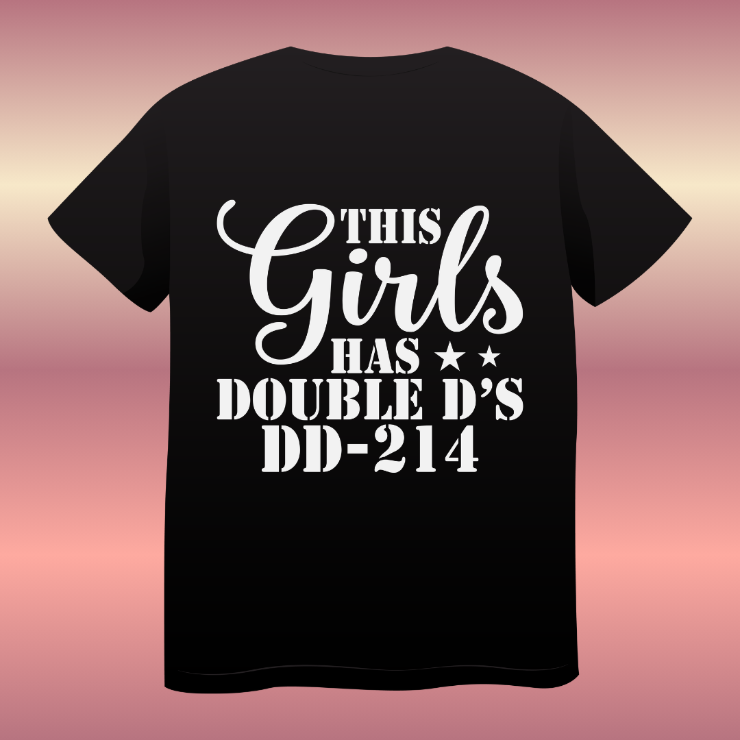 This Girls Has Double D's DD-214