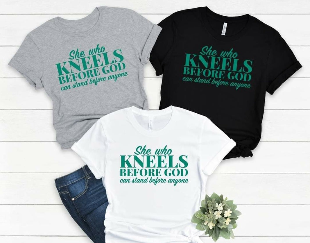 She Who Kneels Before God T-Shirt